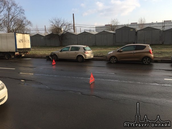 На Придорожной аллея 21 несколько аварий,актуально на 07:00