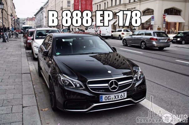 Угнан черный Mercedes E63 Amg