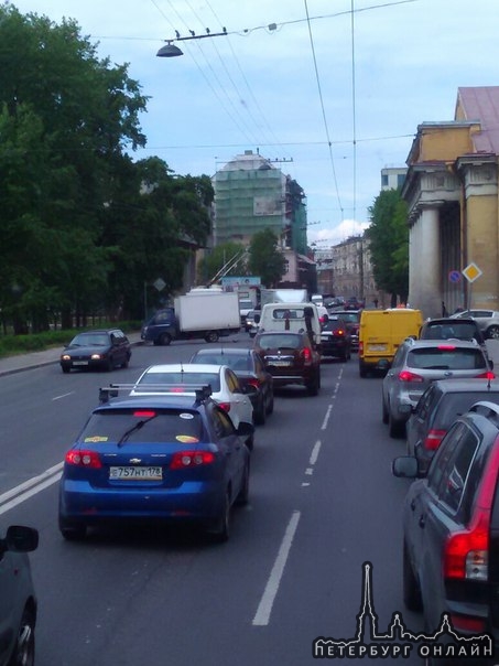 ДТП угол жановской и гимназический пер. Плотно 12:50