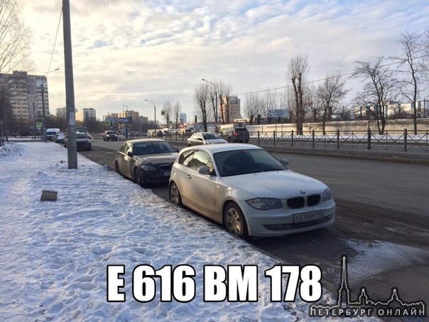 Угнали BMW 116I, г/н Е616ВМ 178, белая, 3 двери, зад тонирован, колпаки все 4, передняя левая фара н...