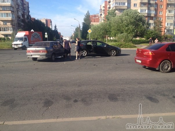 На Гостилицком шоссе авария