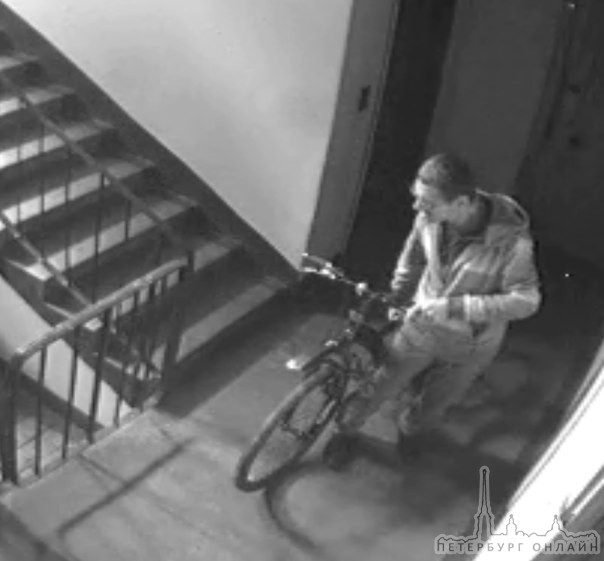 16.07.2016, в 8 часов 52 минуты утра, был украден велосипед с лестничной площадке, по адресу Маршала...