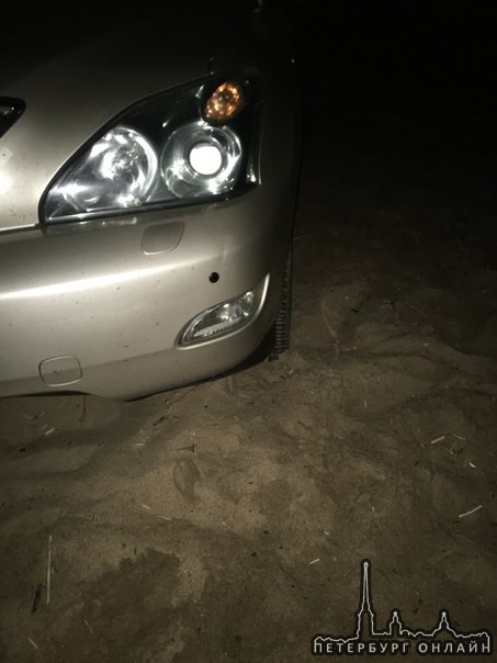 Помогите вытащить машину , застрял в песках за Большой Ижорой