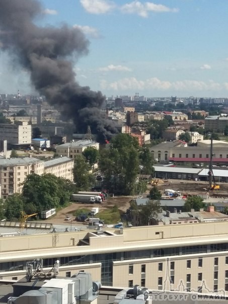 Что-то горит на Киевской