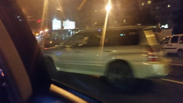 ДТП на пр. Энгельса, напротив метро Озерки, Subaru 10 регион, дпс нет, пробки нет, все живы!