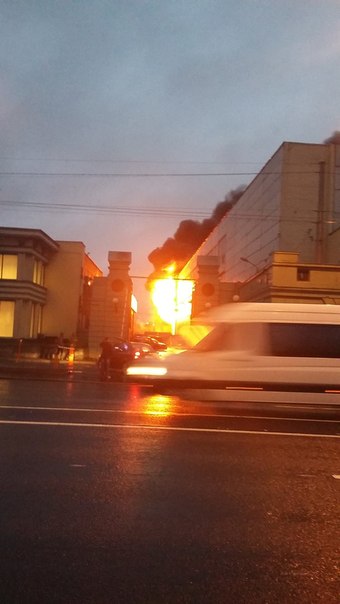 Пожар на Кировском заводе