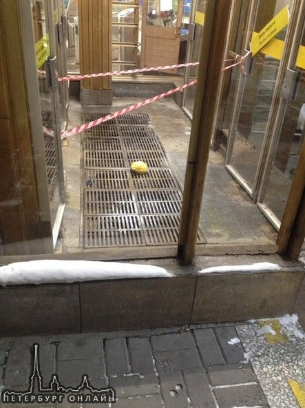 Станция метро "Озерки" закрыта на вход и выход по техническим причинам, 19:07