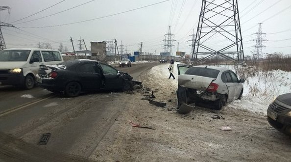 Столкновение на Дороге через Новосергеевку в сторону Колтушского