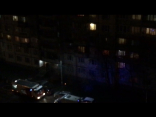 Пожар на улице Котина в д.7, на 2м этаже...