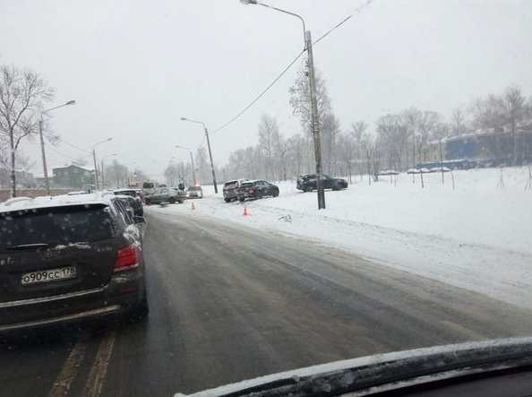 Стрельна напротив макаровки объезд по встречи