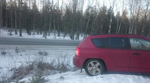 Гололёд, господа! Будте аккуратны, мне не удалось сегодня(((