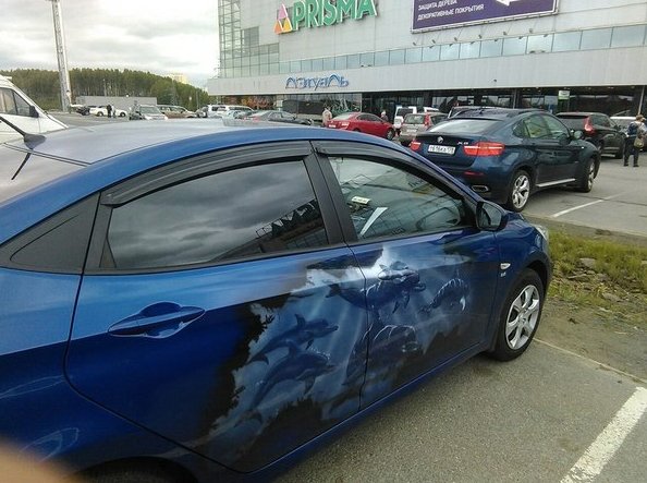 27 января в 7 утра в Кронштадте угнали автомобиль Hyundai Solaris синего цвета