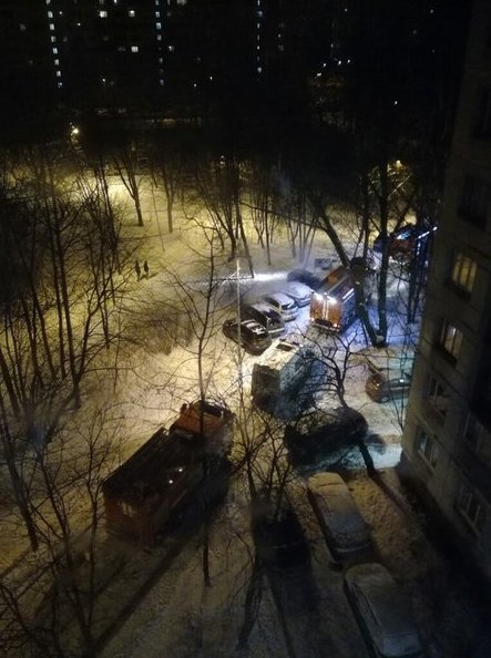 06 февраля в 22:53 на телефон "01" поступило сообщение о пожаре по адресу: Выборгский район, проспек...