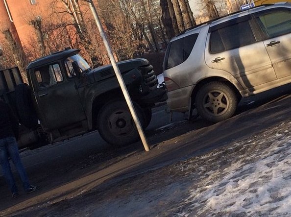 На пересечении ул. Седова и Железнодорожной ДТП!