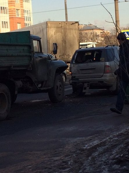 На пересечении ул. Седова и Железнодорожной ДТП!