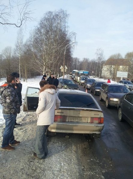 Ищем свидетелей и записи с видеорегистраторов ДТП 27 февраля в 9:00 на переезде на Московском шоссе....