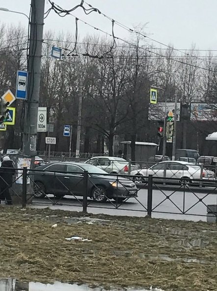 На перекрёстке пр.Юрия Гагарина и ул. Типанова произошёл наезд на пешехода, водитель поворачивал с Г...