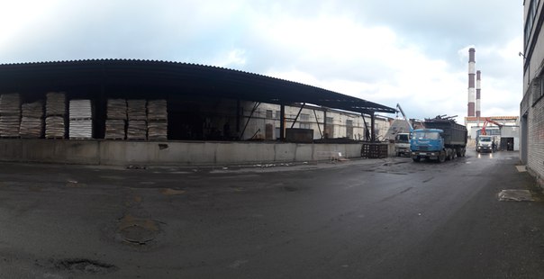 Здание завода "Реактив" на октябрьской наб. активно готовят к сносу.