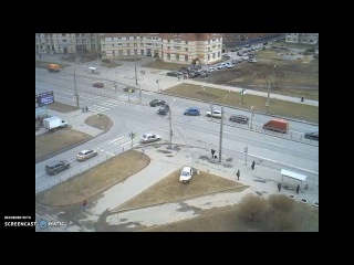 Видео сегодняшней аварии с камеры уличного видеонаблюдения: https://topspb.tv/online-projects/53/