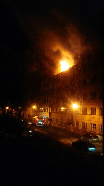 На Бабушкина горит дом 133 (дом расселен) 5 раз за последний месяц пожар!