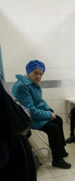 В приемный покой Мариинской больницы в районе 20:00 скорой была доставлена бабушка, страдает потерей...