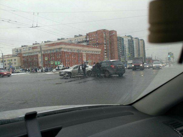 Перекресток Косыгина и Наставников.