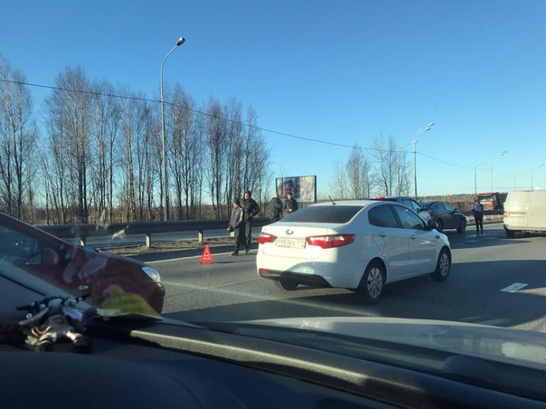 Паровозик в Разметелево в сторону Питера