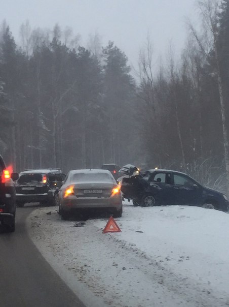 Авария в Кальтино на Колтушском шоссе