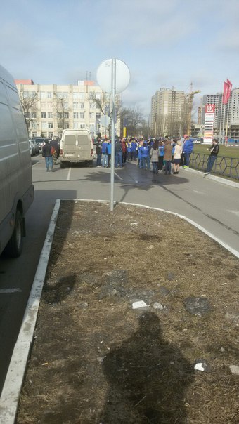 Улица Бабушкина 125, из Ленты эвакуируют людей