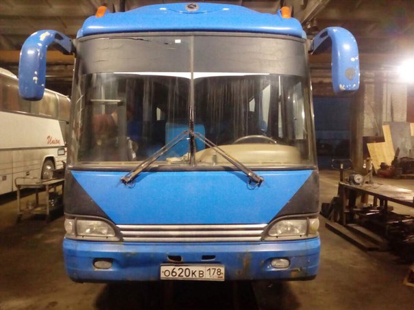 Около трех ночи 15 мая был угнан автобус на 30 мест
