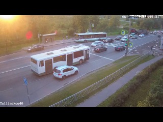 Сегодня в 21:46, на переходе у Таллинского 40 был сбит пешеход.