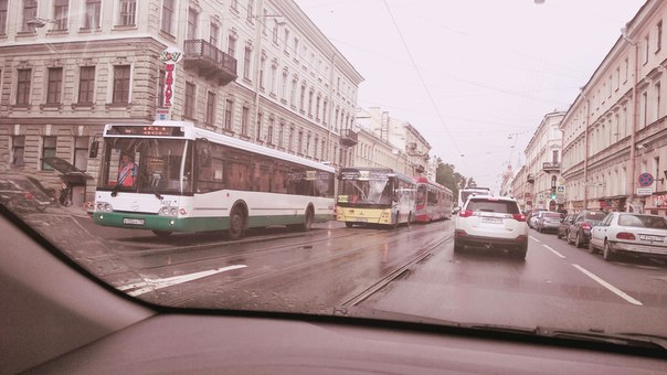 2 автобуса и трамвай в ДТП на Садовой,
