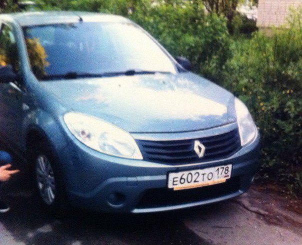 16 июня с 9:40 до 20:30 на Дунайском проспекте у дома 24 (метро Звёздная) угнали Renault Sandero сер...