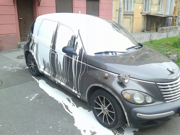 На Тамбовской улице пройзошёл акт вандализма