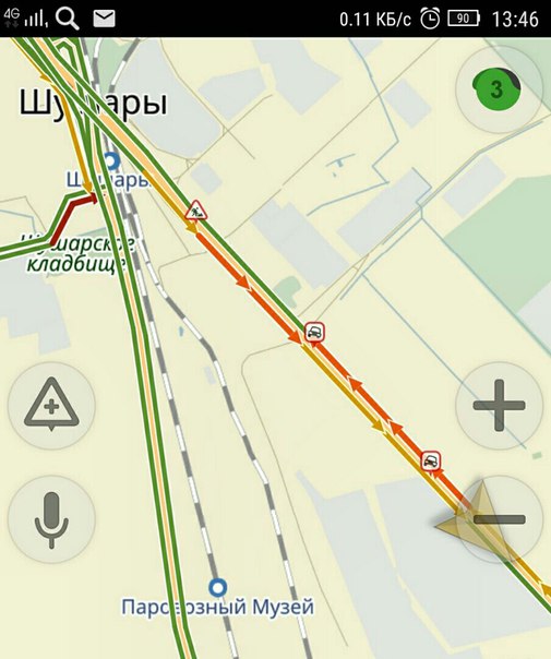 На Московском шоссе два ДТП затрудняют проезд в оба направления.
