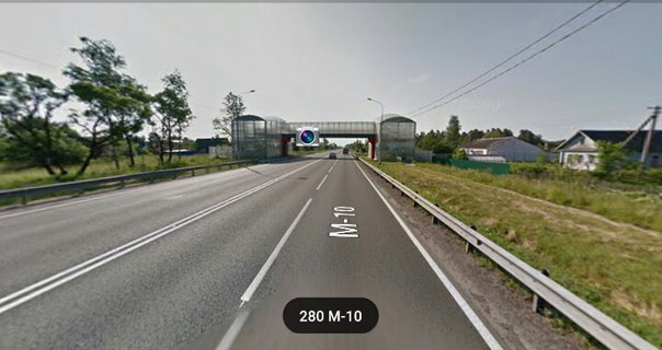 В Тосненском районе на трассе М-10 похищен фоторадарный комплекс «Крис»