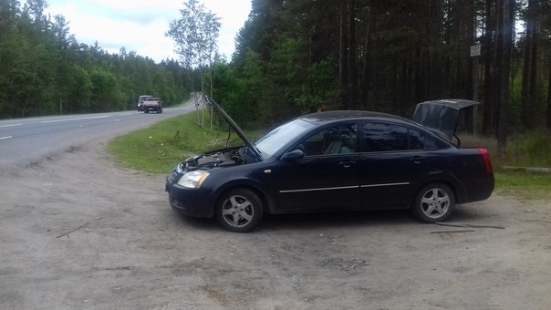 Помогите пожалуйста, встали за пос. ПЕТРОВСКОЕ в сторону Лосево, автомобиль Черри Фора, оборвало ГРМ...