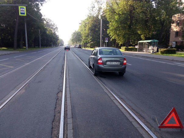 Сегодня в 6:50 попал в ДТП с автомобилем лада калина на 2-м Муринском и институтским проспектом, у ...