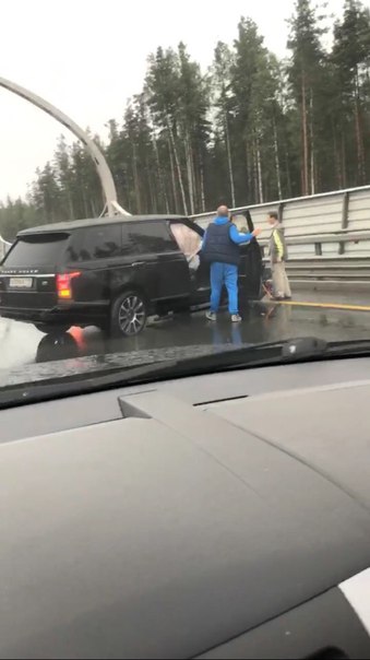 ДТП на ЗСД, перед съездом на Скандинавию, пробке быть !