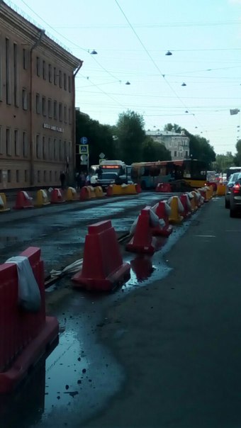 Авария на Старо-Петергофском проспекте
