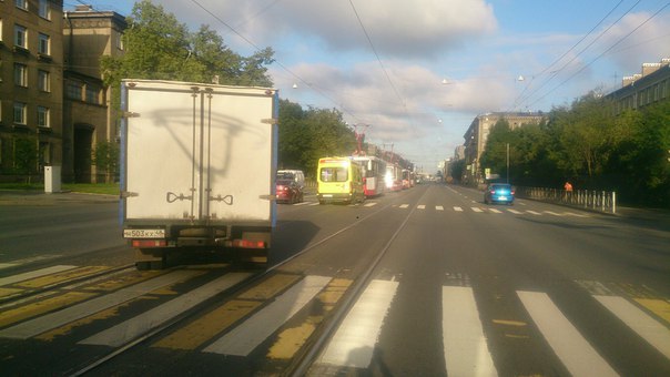 ДТП на пересечении Свеаборгской и Благодатной улиц .