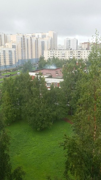 Возгорание в Школе 333 Невского района