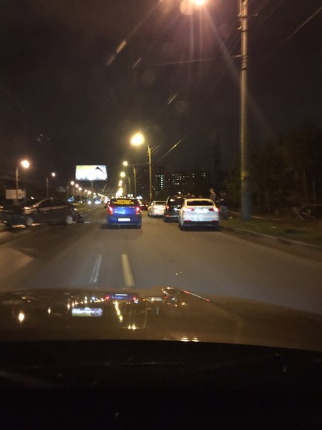 ДТП на проспекте Косыгина после Ладожского вокзала столкнулись 4 автомобиля