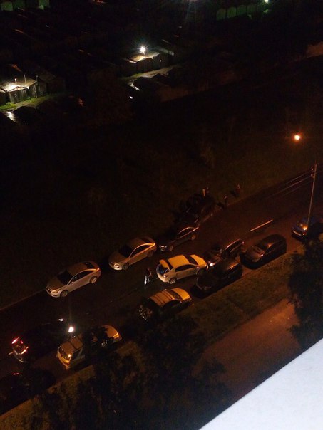 Слегка выпивший товарищ собрал 6 машин на Белорусской улице