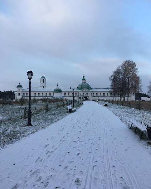 В Ленинградской области сегодня выпал первый снежок! ❄ ЗИМА БЛИЗКО!