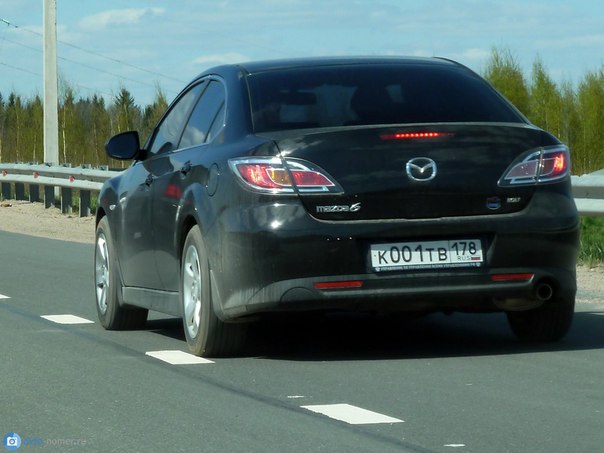 В ночь с 30 на 31 декабря в г.Ломоносове автомобиль Mazda 6 черного цвета 2011 года выпуска,