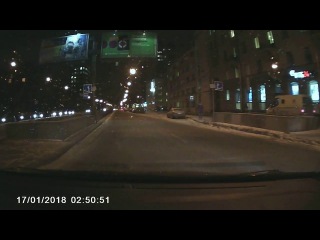 Видео ДТП на Лесном проспекте 17 января