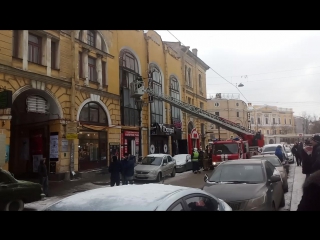 Возгорание в ресторане на канале Грибоедова