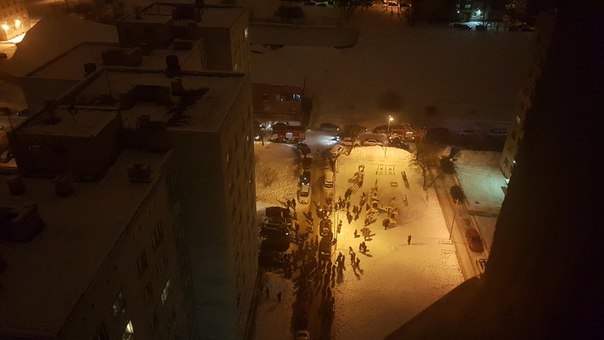 Ночью эвакуировали жильцов общежития на Димитрова 3