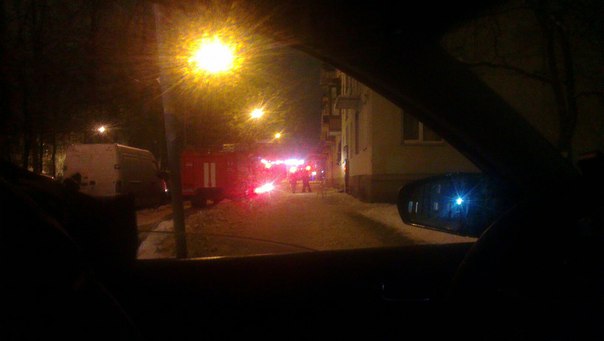 Ул. Рижская 2, пожарные на месте, но пожара вроде нет.